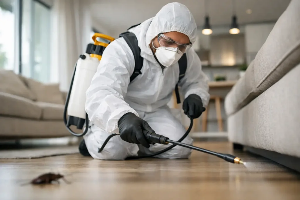 Fumigación profesional para apartamentos seguros